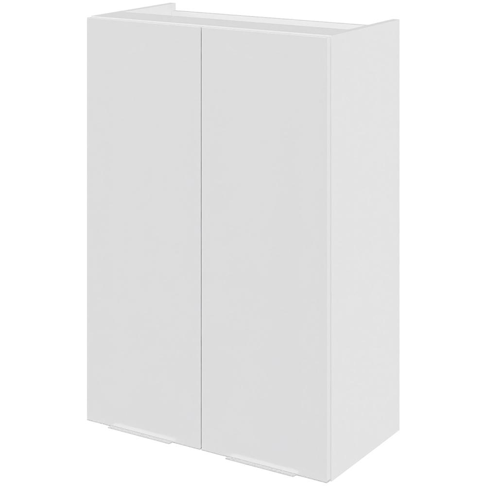 Billede af Multi-Living Køkken emhættereol i Hvid Front Paris høj H: 89,6 cm D: 34,0 cm - 2 låger inklusiv 3 hylder samt 1 fast bund - Bredde: 60 cm