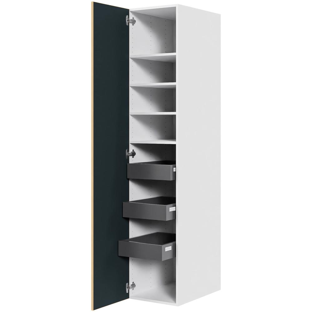 Multi-Living Køkken linnedskab i Køln H: 195,2 cm D: 60,0 cm - Inklusiv 4 hylder samt 3 bakker - Bredde: 40 cm