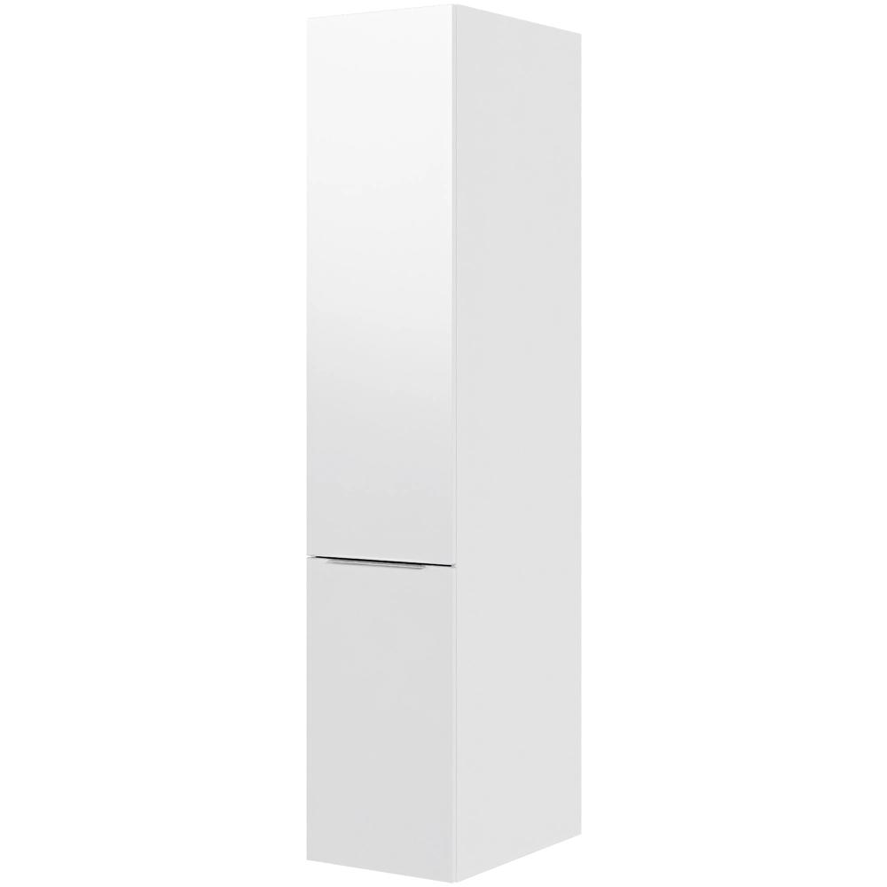 Billede af Multi-Living Køkken udtræksskab i Hvid Front Paris H: 195,2 cm D: 60,0 cm - 3 skuffer & 2 bakker fuldudtræk/softluk - Bredde: 40 cm