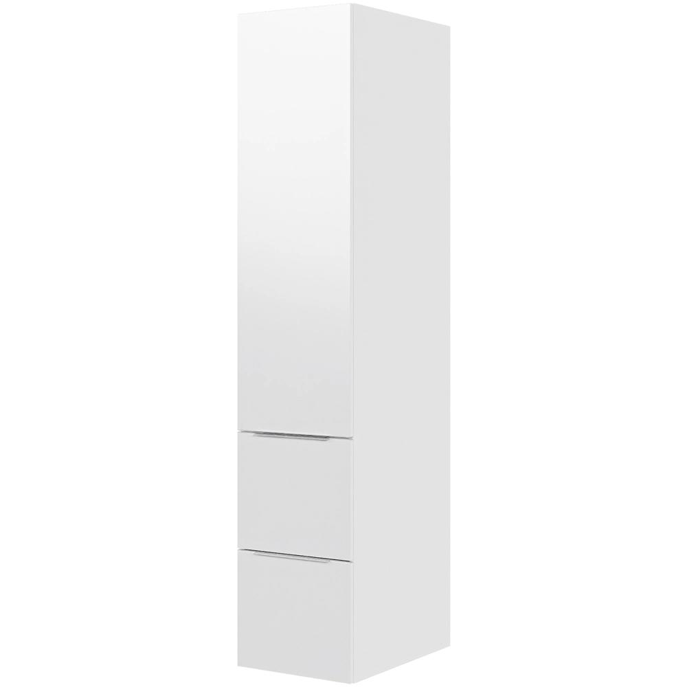 Billede af Multi-Living Køkken opbevaringsskab i Malet Hvid Front Paris H: 195,2 cm D: 60,0 cm - Fuldudtræk/softluk - Bredde: 40 cm