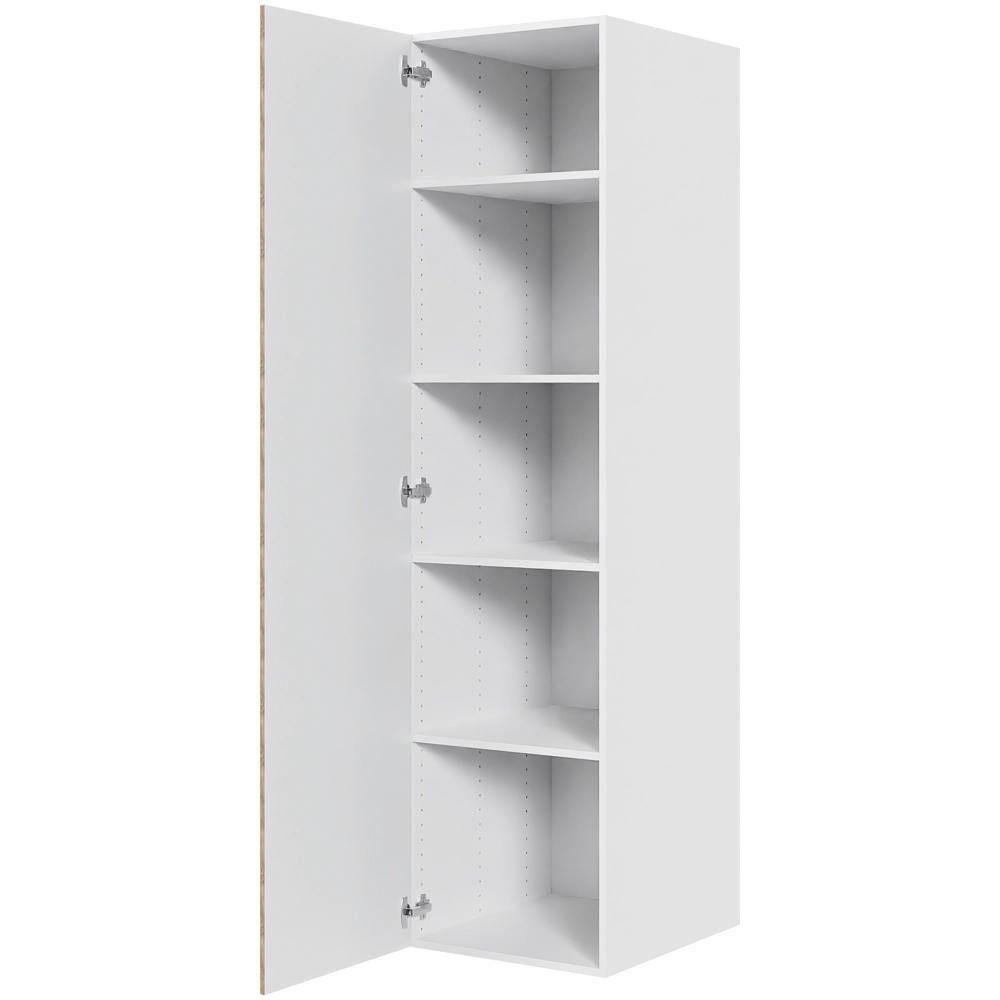 Køkken hyldeskab i London H: 195,2 cm D: 60,0 cm - 1 låge inklusiv 4 hylder - Bredde: 50 cm