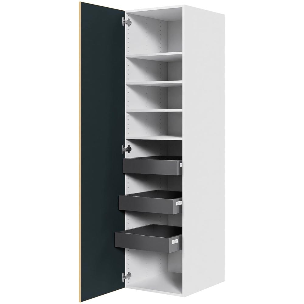 Multi-Living Køkken linnedskab i Køln H: 195,2 cm D: 60,0 cm - Inklusiv 4 hylder samt 3 bakker - Bredde: 50 cm