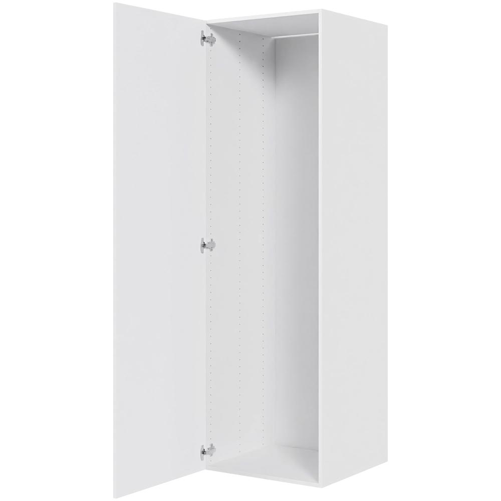 Højskab tomt H: 195,2 cm D: 60,0 cm - 1 låge