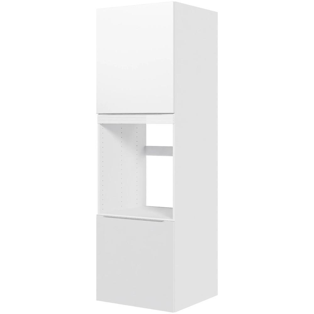 Billede af Multi-Living Køkken indbygningsskab i Malet Hvid Front Paris til ovn H: 195,2 cm D: 60,0 cm - 2 låger - Bredde: 60 cm