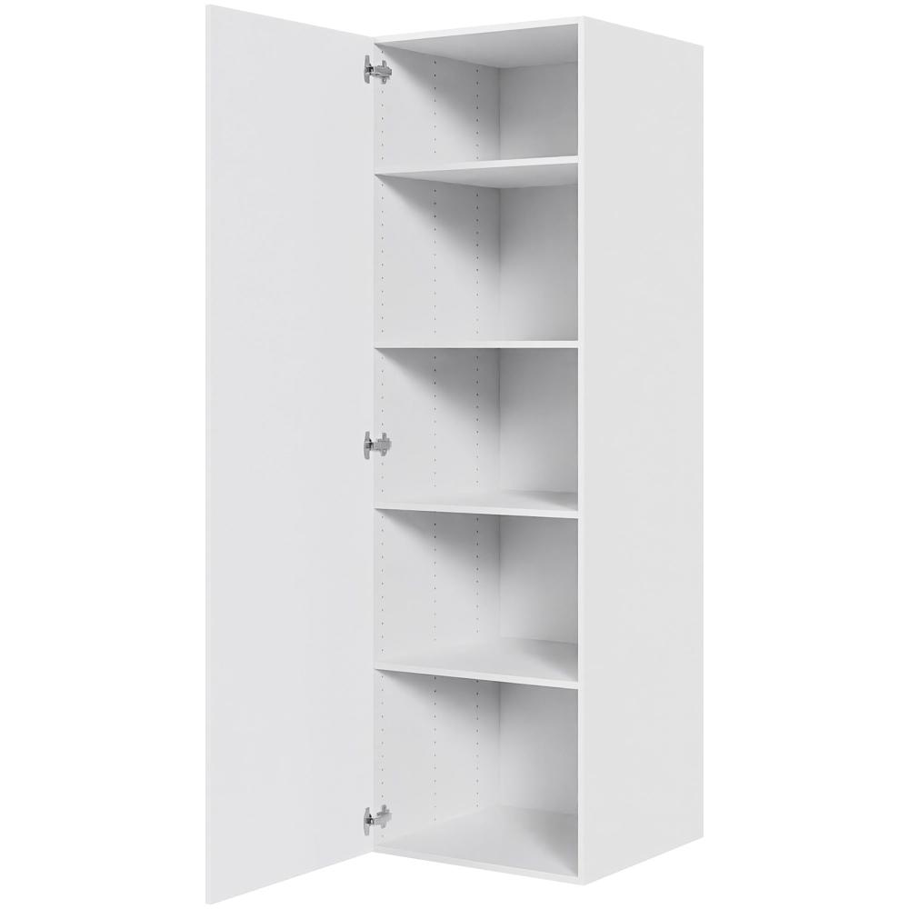 Hyldeskab H: 195,2 cm D: 60,0 cm - 1 låge inklusiv 4 hylder