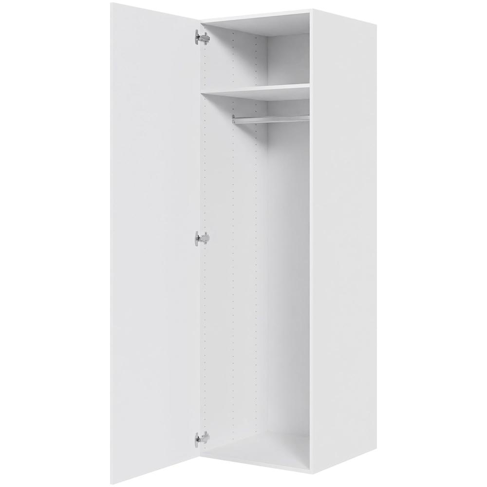 Bøjle/Højskab H: 195,2 cm D: 60,0 cm - Inklusiv 1 hylde samt 1 oval bøjlestang