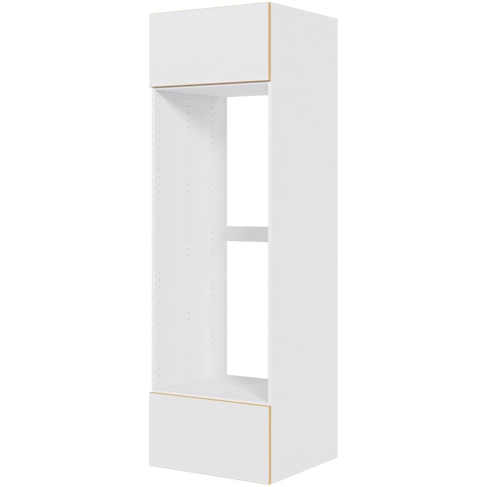 Multi-Living Indbygningsskab til køl H: 195,2 cm D: 60,0 cm - Toplåge & skuffe med fuldudtræk/softluk