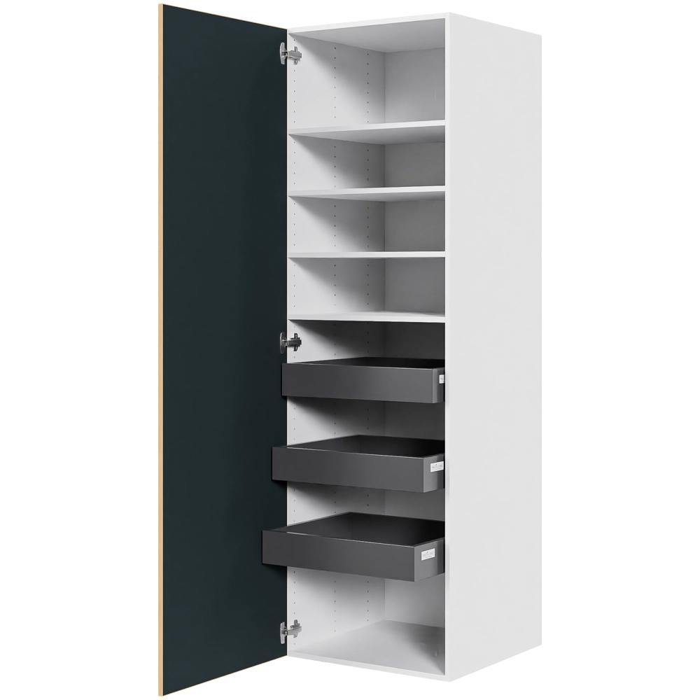 Multi-Living Køkken linnedskab i Køln H: 195,2 cm D: 60,0 cm - Inklusiv 4 hylder samt 3 bakker - Bredde: 60 cm