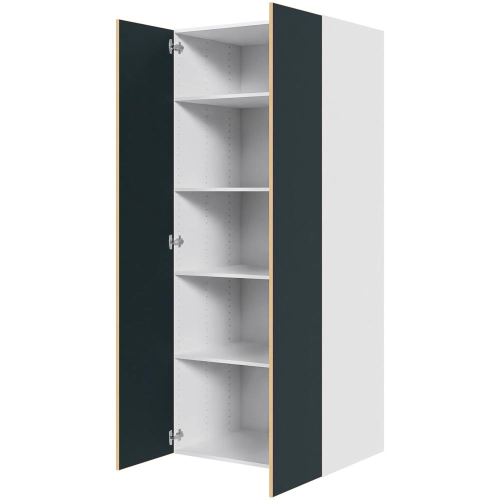 Køkken hyldeskab i Køln H: 195,2 cm D: 60,0 cm - 1 låge inklusiv 4 hylder - Bredde: 80 cm