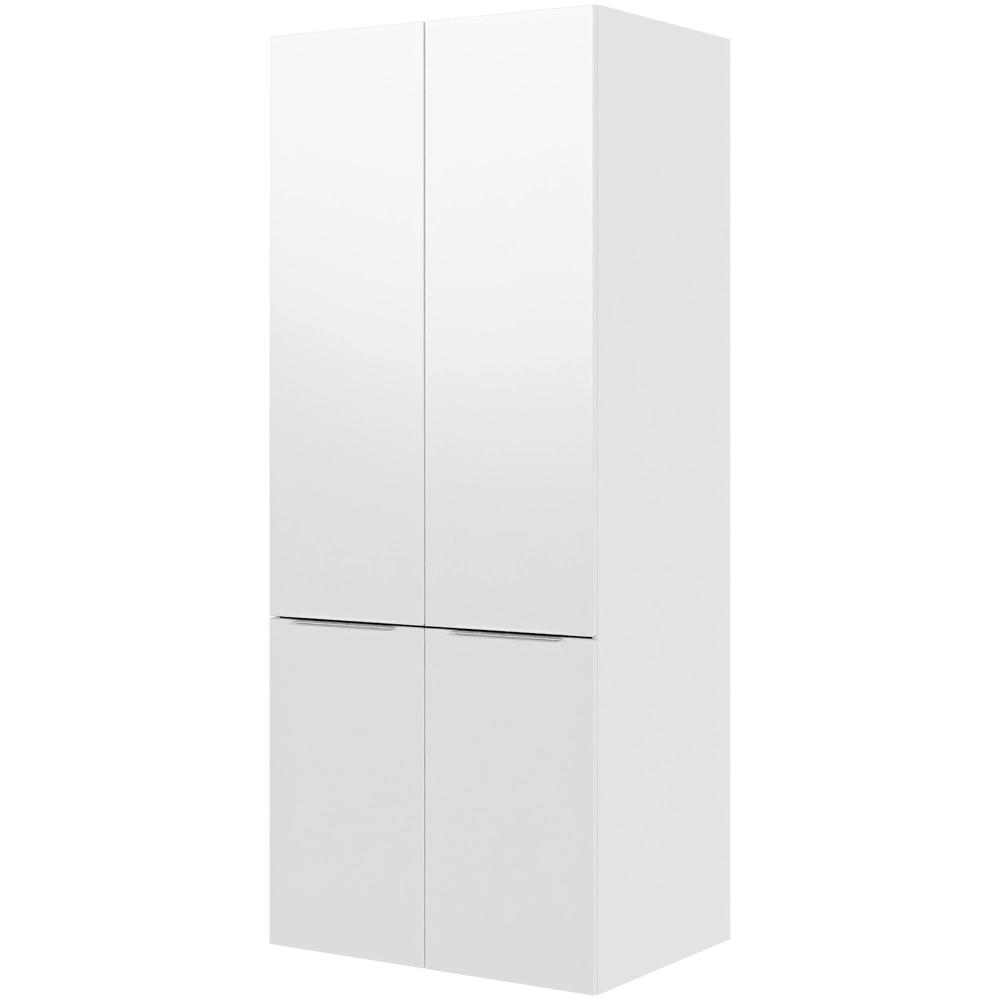 Billede af Multi-Living Køkken hyldeskab i Hvid Front Paris H: 195,2 cm D: 60,0 cm - 2 låger inklusiv 4 hylder - Bredde: 80 cm