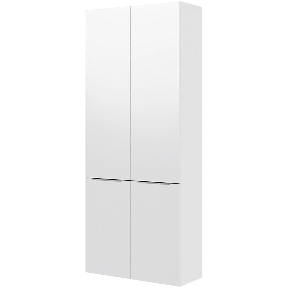 Billede af Multi-Living Køkken tilpasningsskab i Hvid Front Paris H: 195,2 cm D: 34,0 cm - Inklusiv 5 hylder - Bredde: 80 cm