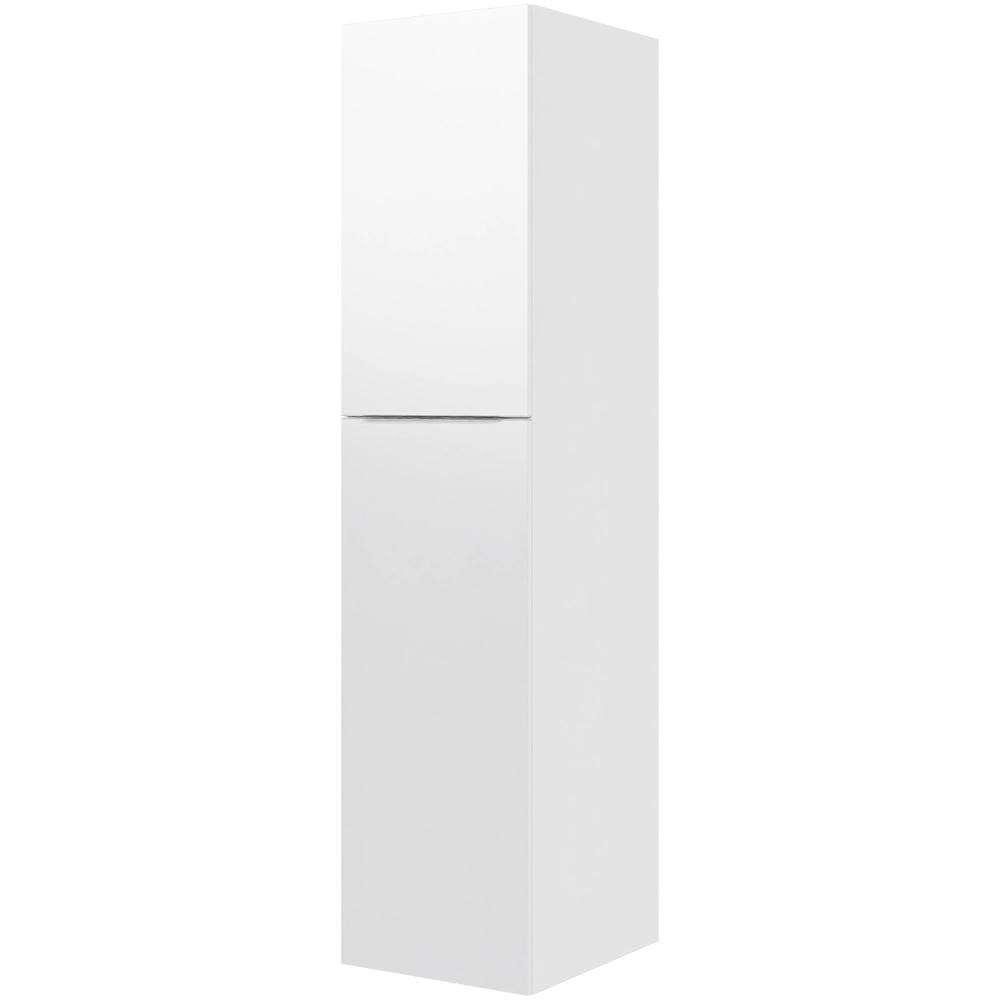 Billede af Multi-Living Køkken ekstra højt linnedskab i Hvid Front Paris H: 214,4 cm D: 60,0 cm - Inklusiv 4 hylder samt 3 bakker. - Bredde: 50 cm