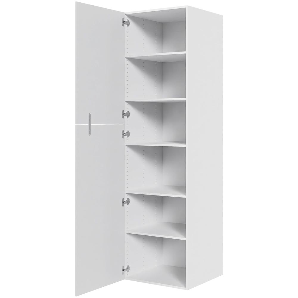 Køkken ekstra højt hyldeskab i Romantik H: 214,4 cm D: 60,0 cm - 2 delt låge inklusiv 5 hylder - Bredde: 60 cm