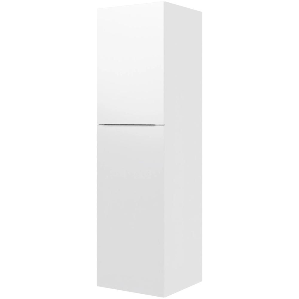 Billede af Multi-Living Køkken ekstra højt linnedskab i Malet Hvid Front Paris H: 214,4 cm D: 60,0 cm - Inklusiv 4 hylder samt 3 bakker. - Bredde: 60 cm