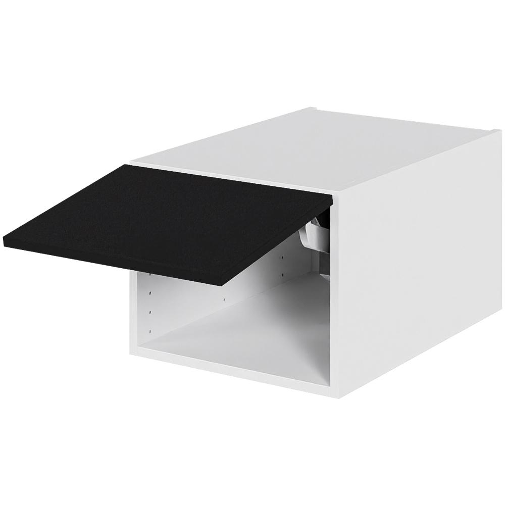 Multi-Living Køkken toplågekassette i Cibo Nero H: 32,0  cm D: 60,0 cm - 1 låge - Bredde: 40 cm