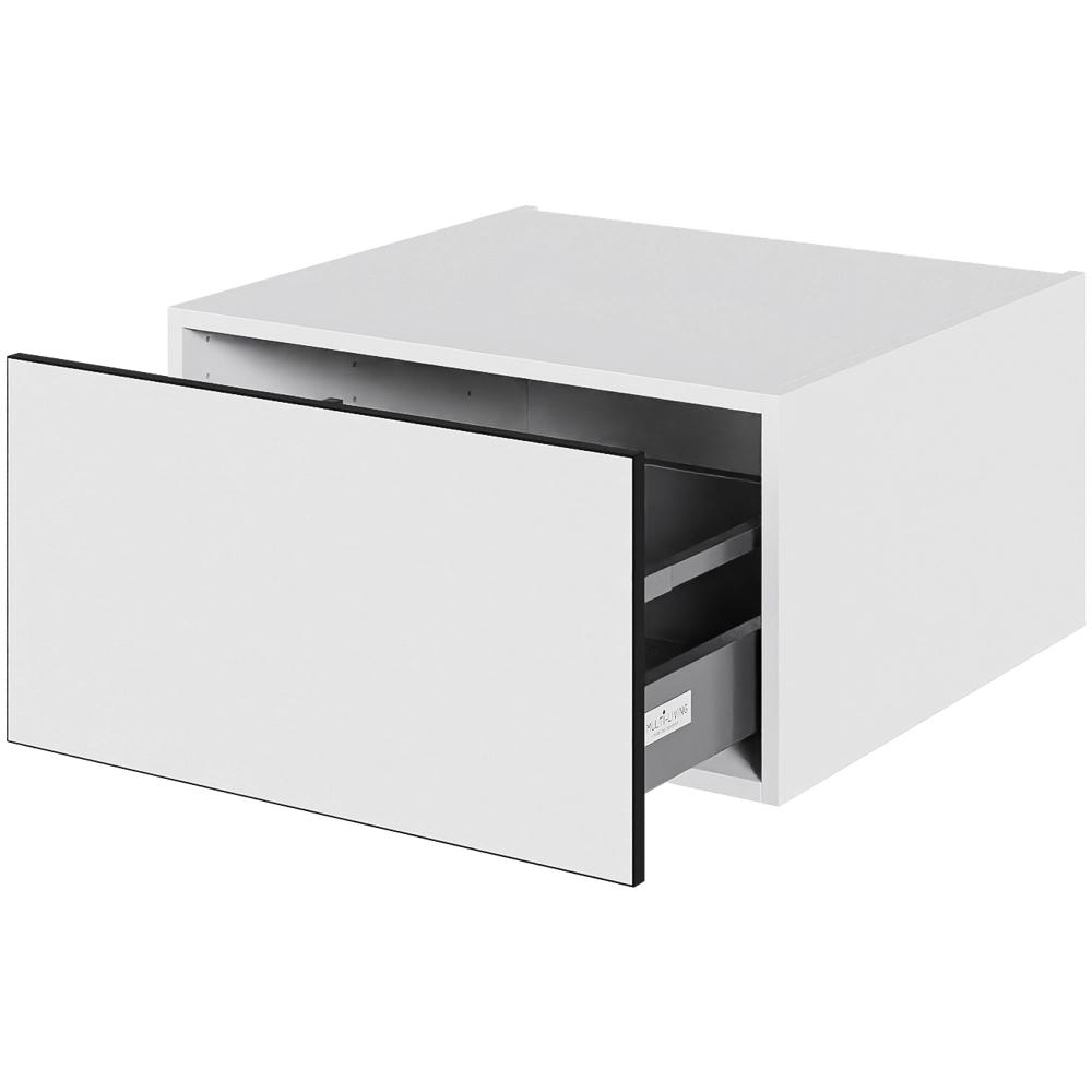 Multi-Living Køkken skuffekassette i White/Black line H: 32,0 cm D: 60,0 cm - Fuldtudtræk/softluk - Bredde: 60 cm