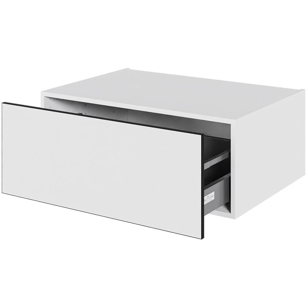 Multi-Living Køkken skuffekassette i White/Black line H: 32,0 cm D: 60,0 cm - Fuldtudtræk/softluk - Bredde: 80 cm