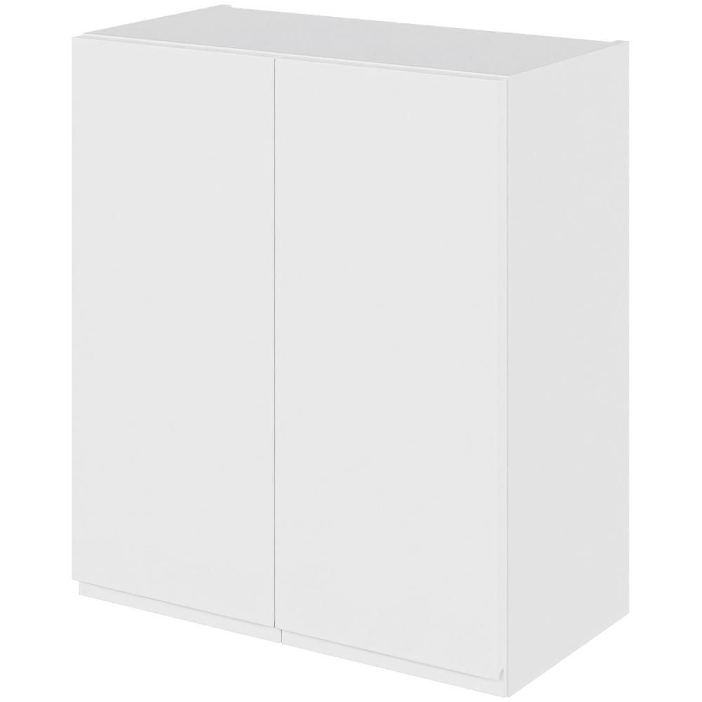 Billede af Multi-Living Køkken overskab i Hvid Grebsfri H: 70,4 cm D: 34,0 cm - Hyldeskab 2 låger - Bredde: 60 cm