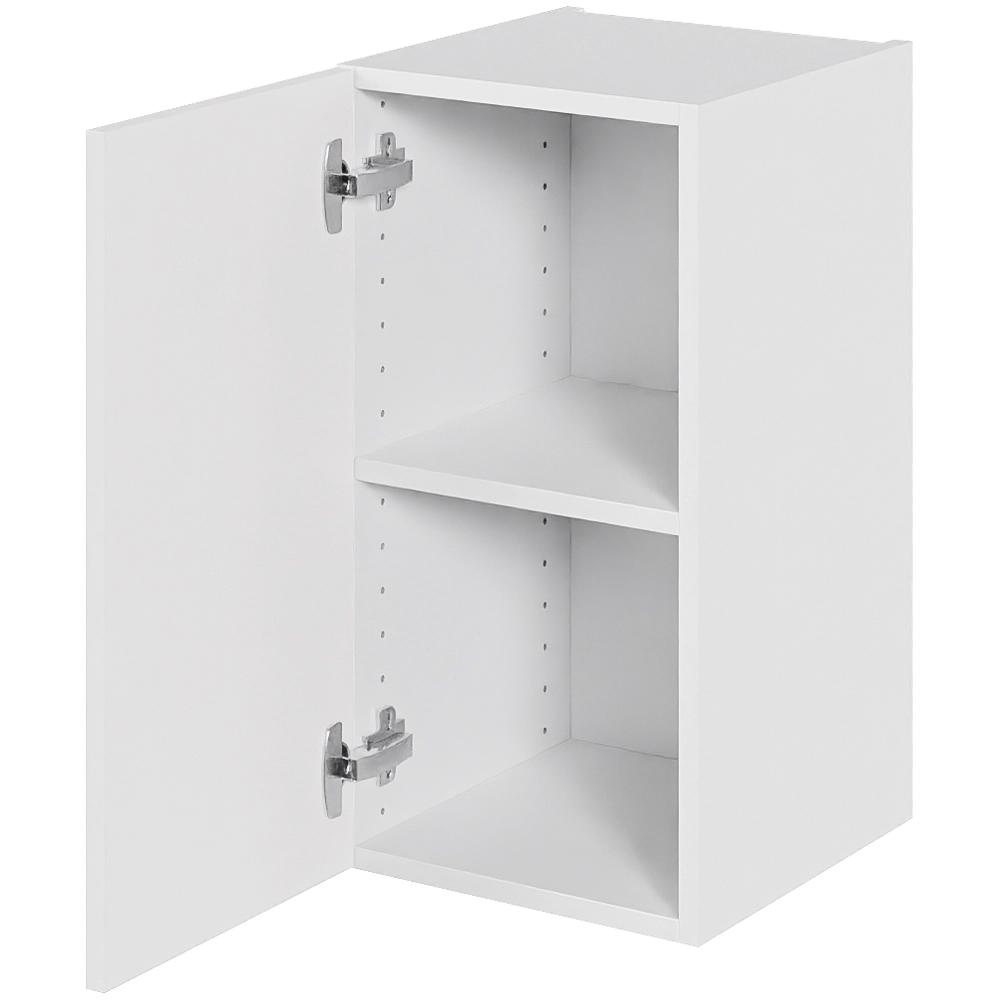 Multi-Living Køkken overskab i Malet Hvid Front lav H: 57,6 cm D: 34,0 cm - 1 låge inklusiv 1 hylde - Bredde: 30 cm