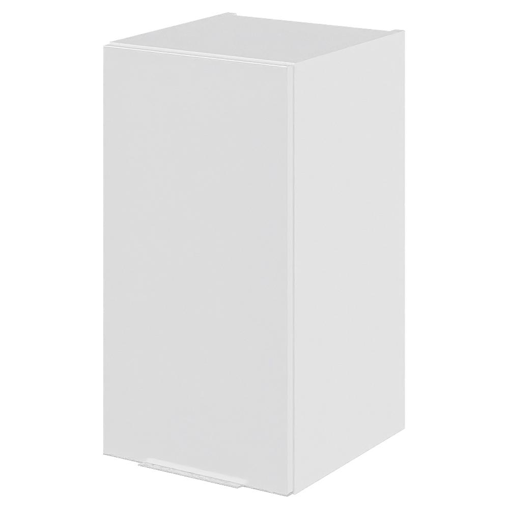 Billede af Multi-Living Køkken overskab i Malet Hvid Front Paris lav H: 57,6 cm D: 34,0 cm - 1 låge inklusiv 1 hylde - Bredde: 30 cm