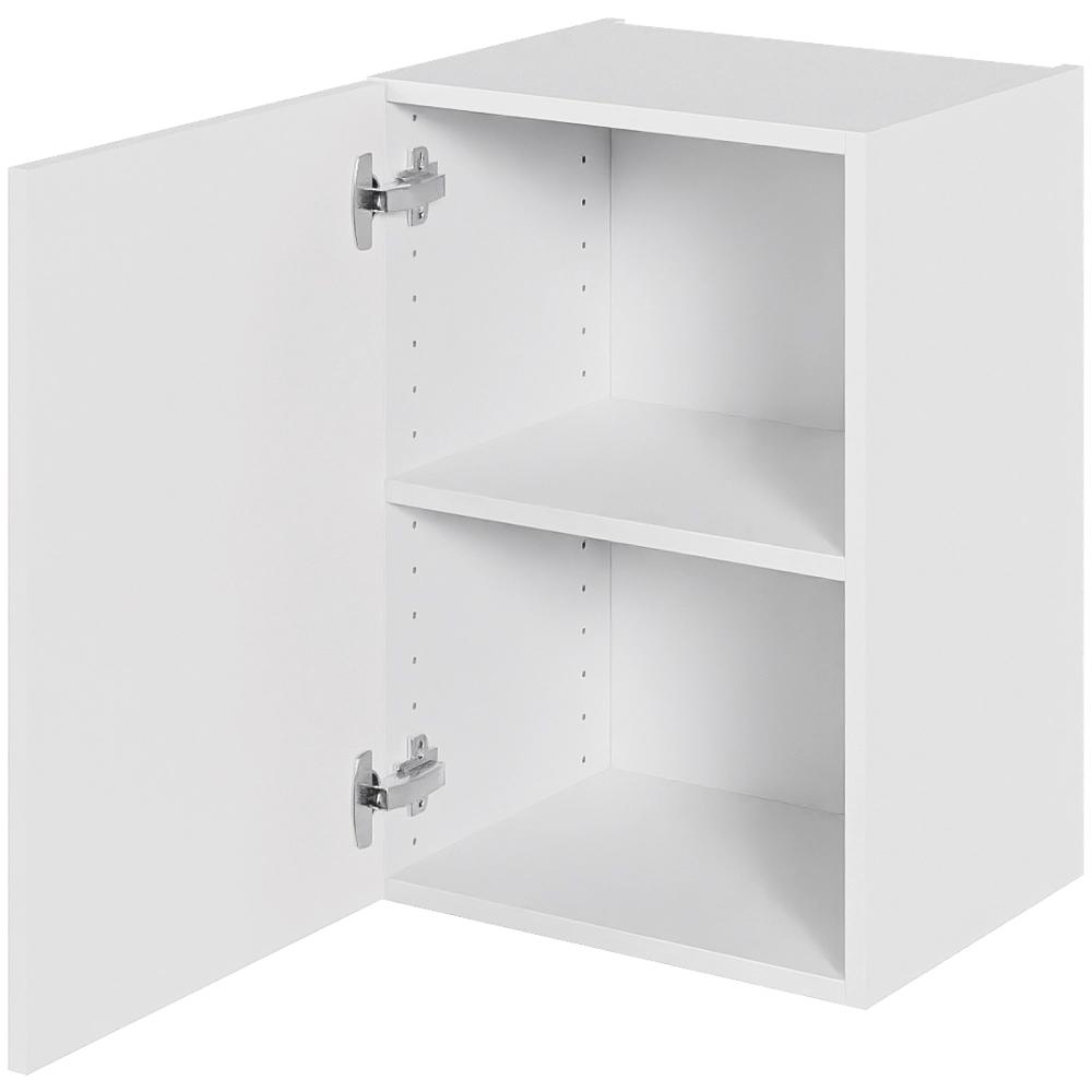 Multi-Living Køkken overskab i Malet Hvid Front lav H: 57,6 cm D: 34,0 cm - 1 låge inklusiv 1 hylde - Bredde: 40 cm