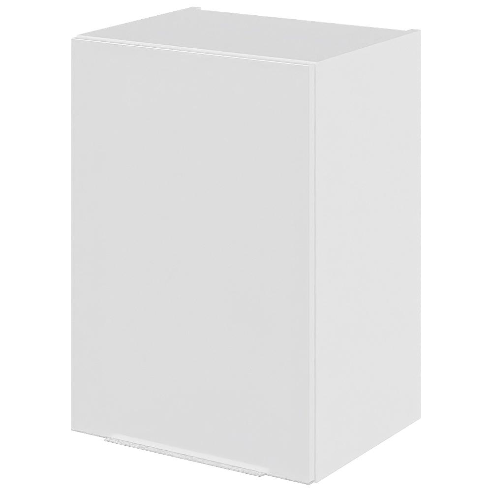 Billede af Multi-Living Køkken overskab i Malet Hvid Front Paris lav H: 57,6 cm D: 34,0 cm - 1 låge inklusiv 1 hylde - Bredde: 40 cm