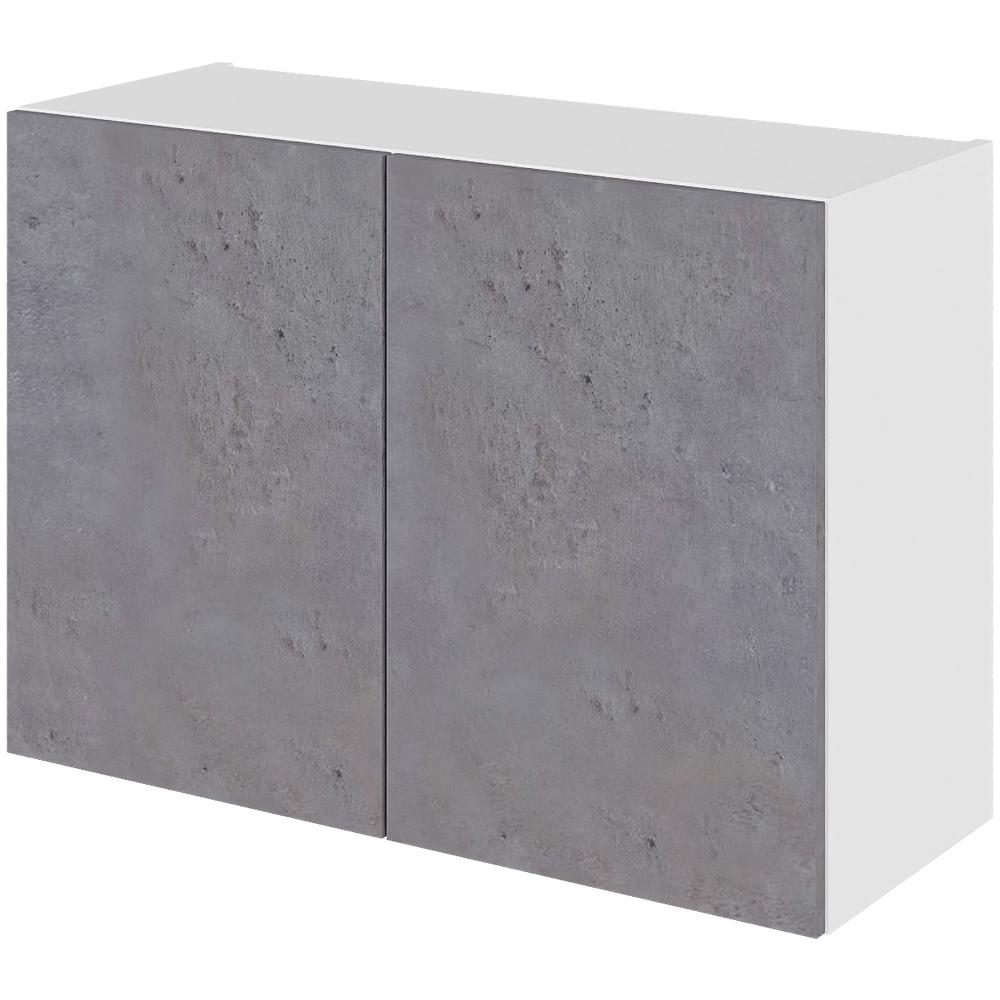 Billede af Multi-Living Køkken overskab i Riga lav H: 57,6 cm D: 34,0 cm - 2 låger inklusiv 1 hylde - Bredde: 80 cm