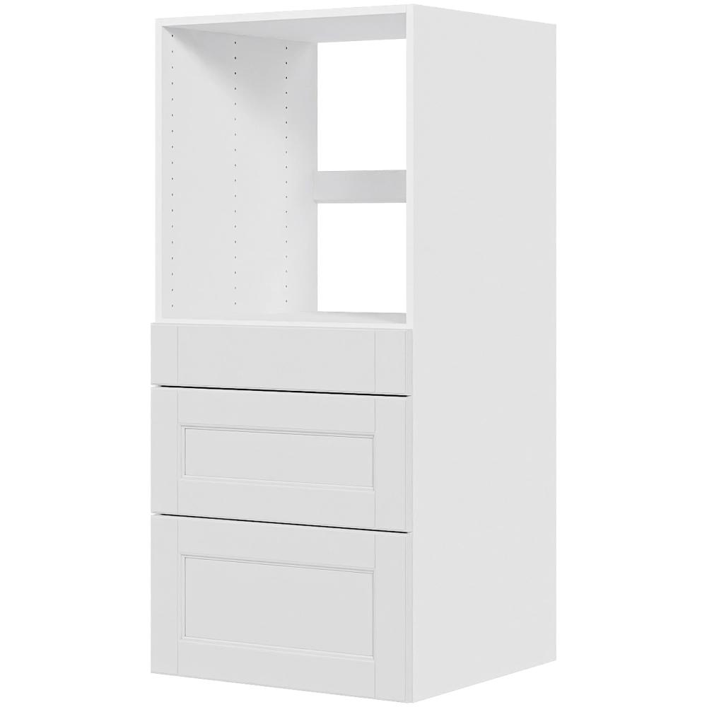 Billede af Multi-Living Køkken indbygningsskab i Bergen til ovn H: 131,2 cm D: 60,0 cm - Deludtræk/softluk - Bredde: 60 cm