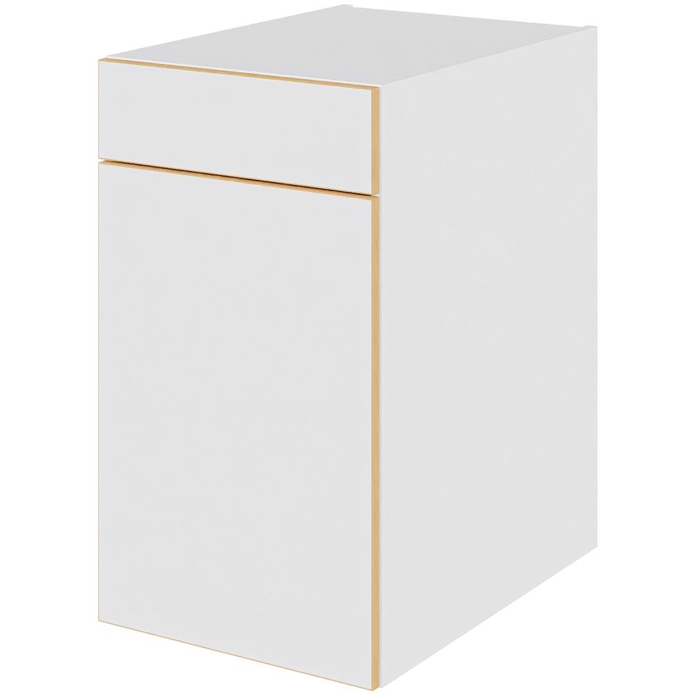 Multi-Living Grydeskab underskab H: 70,4 cm D: 60,0 cm -  2 udtræksriste 1 låge & 1 skuffe med fuldudtræk/softluk