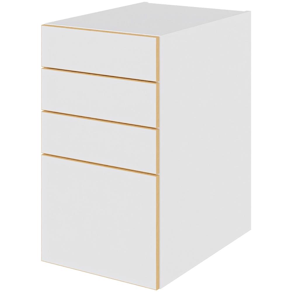 Multi-Living Skuffeskab H: 70,4 cm D: 60,0 cm - 4 skuffer deludtræk/softluk