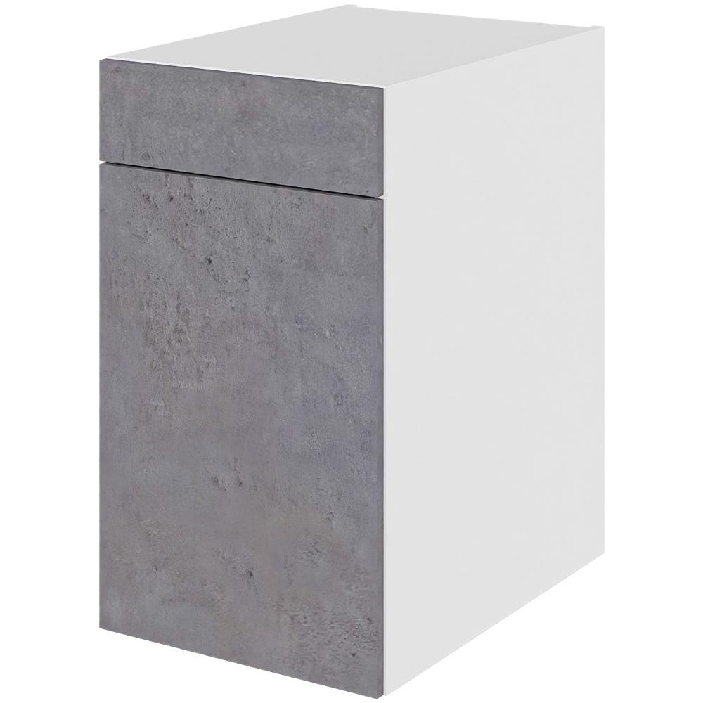 Billede af Multi-Living Køkken hyldeskab i Riga H: 70,4 cm D: 60,0 cm - 1 låge & skuffe fuldudtræk/softluk - Bredde: 40 cm