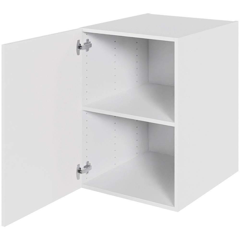 Billede af Multi-Living Køkken hyldeskab i Malet Hvid Front H: 70,4 cm D: 60,0 cm - 1 låge inklusiv 1 hylde - Bredde: 50 cm