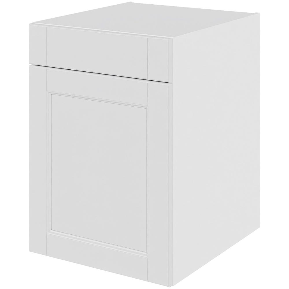 Billede af Multi-Living Køkken hyldeskab i Bergen H: 70,4 cm D: 60,0 cm - 1 låge & skuffe deludtræk/softluk - Bredde: 50 cm