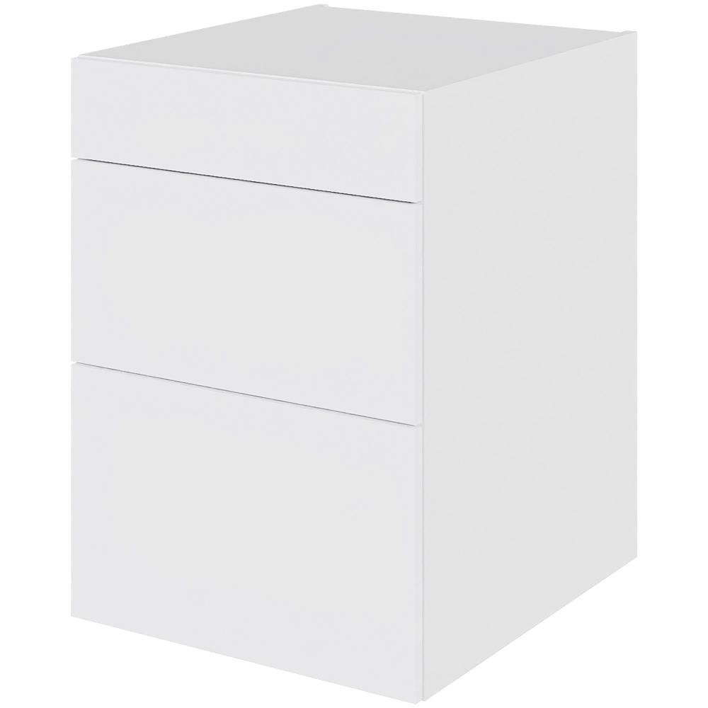 Billede af Multi-Living Køkken skuffeskab i Hvid Front H: 70,4 cm D: 60,0 cm - 3 skuffer deludtræk/softluk - Bredde: 50 cm