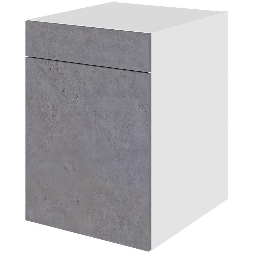 Billede af Multi-Living Køkken hyldeskab i Riga H: 70,4 cm D: 60,0 cm - 1 låge & skuffe fuldudtræk/softluk - Bredde: 50 cm