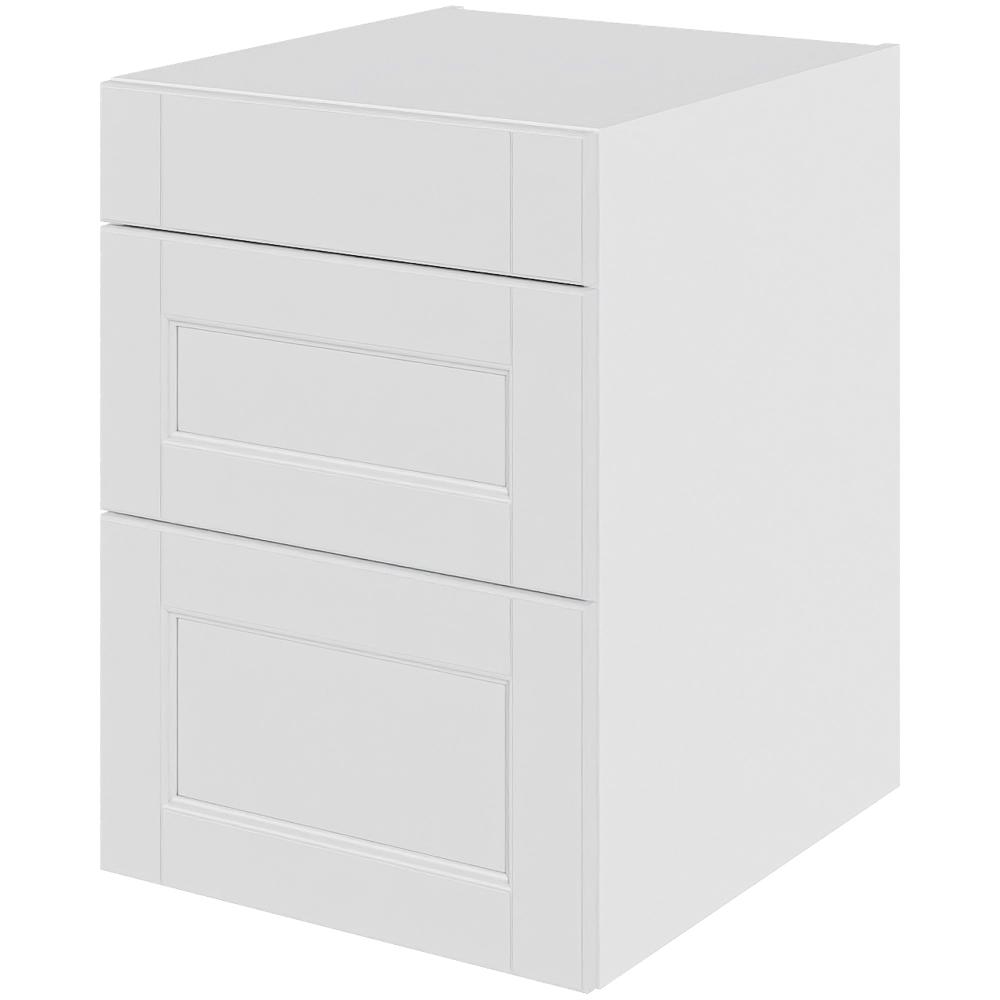 Billede af Multi-Living Køkken skuffeskab i Bergen H: 70,4 cm D: 60,0 cm - 3 skuffer fuldtudtræk/softluk - Bredde: 50 cm