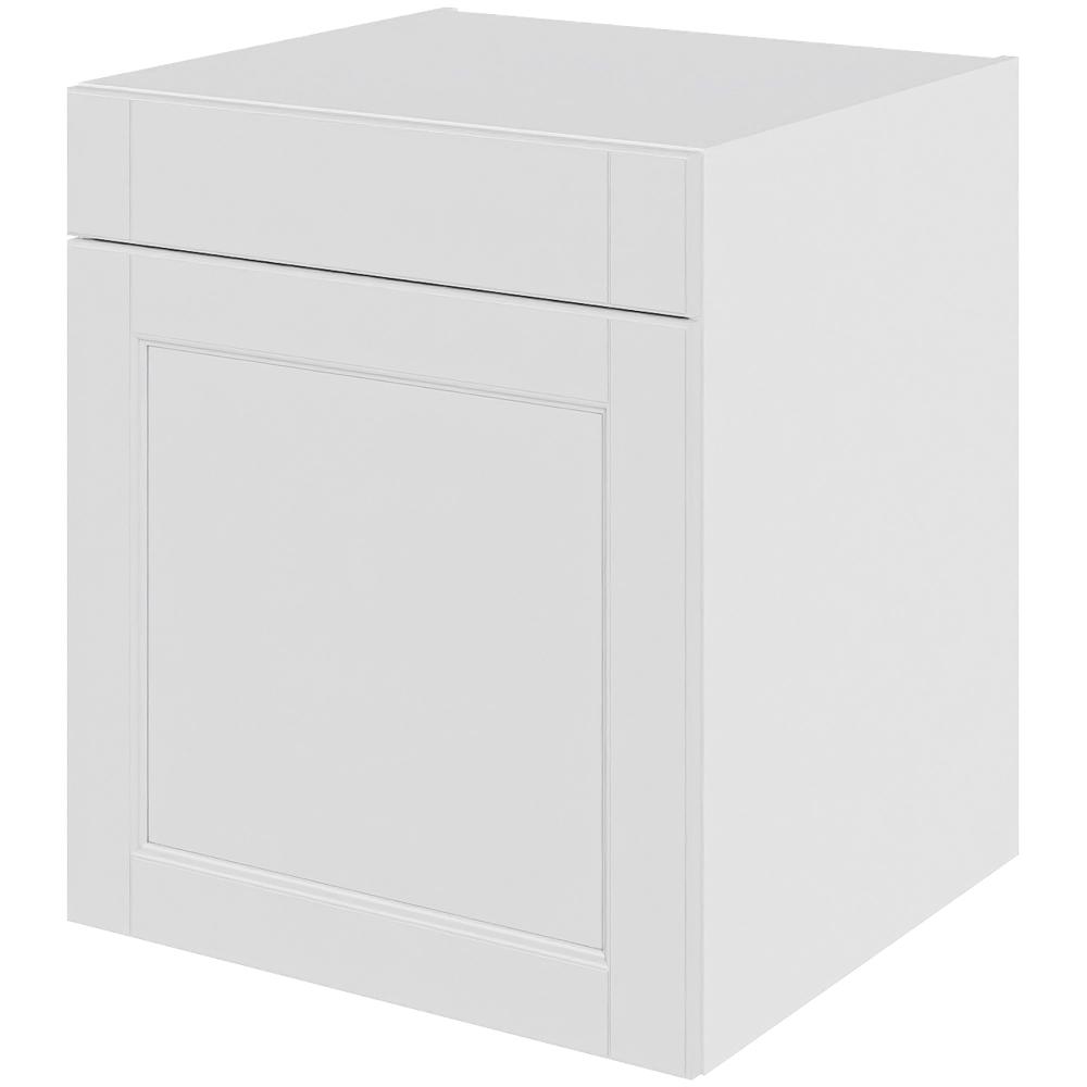 Billede af Multi-Living Køkken hyldeskab i Bergen H: 70,4 cm D: 60,0 cm - 1 låge & skuffe deludtræk/softluk - Bredde: 60 cm