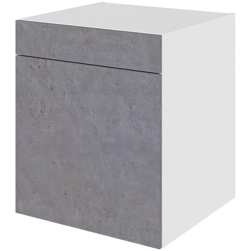 Billede af Multi-Living Køkken grydeskab i Riga underskab H: 70,4 cm D: 60,0 cm - 2 udtræksriste 1 låge & 1 skuffe med fuldudtræk/softluk - Bredde: 60 cm