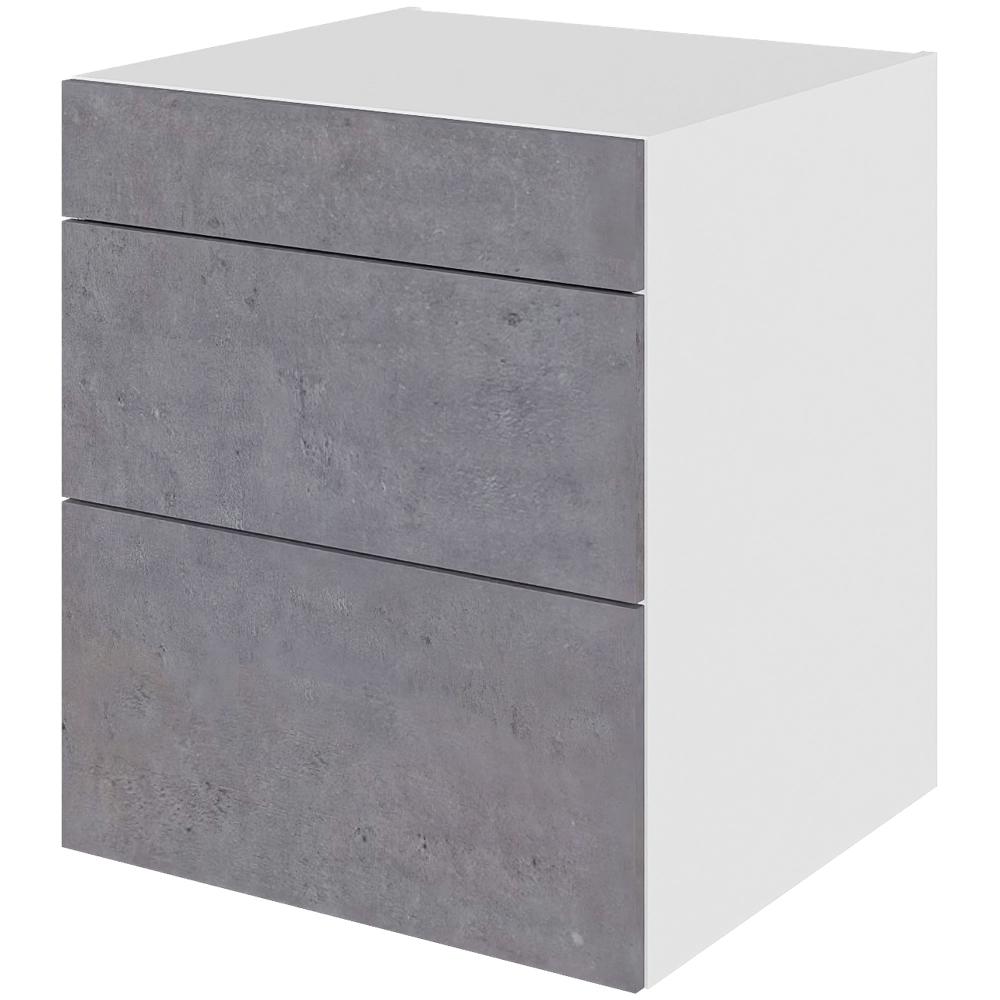 Billede af Multi-Living Køkken skuffeskab i Riga H: 70,4 cm D: 60,0 cm - 3 skuffer deludtræk/softluk - Bredde: 60 cm