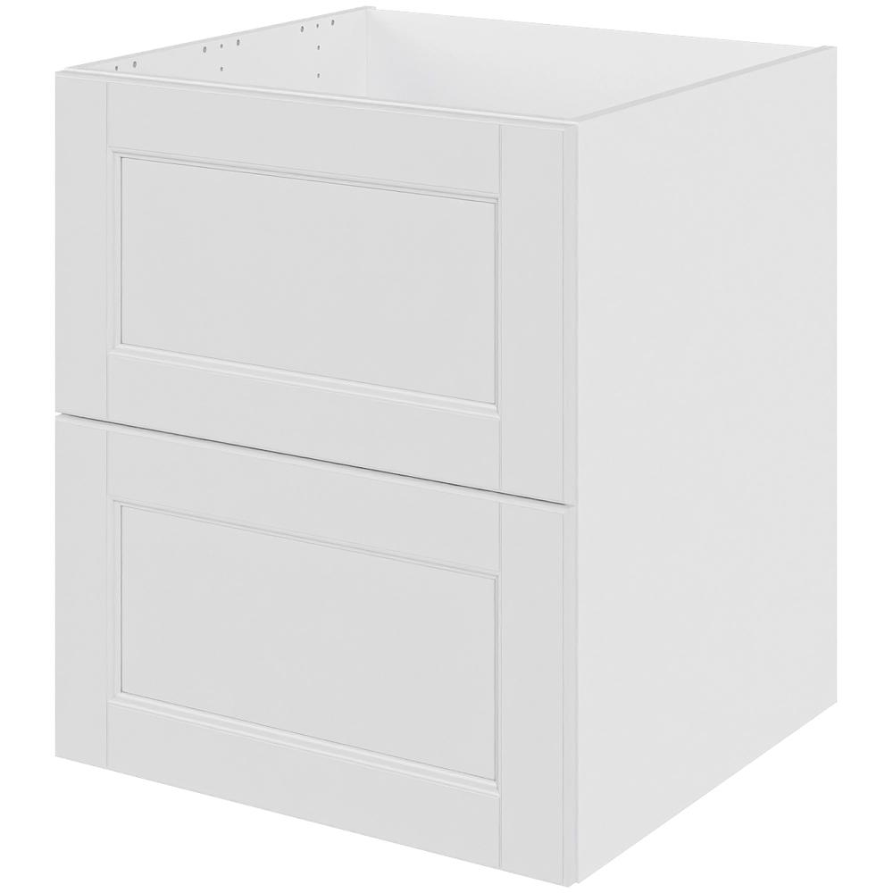 Billede af Multi-Living Køkken vaskeskab i Bergen H: 70,4 cm D: 60,0 cm - 2 skuffer fuldudtræk/softluk - Bredde: 60 cm