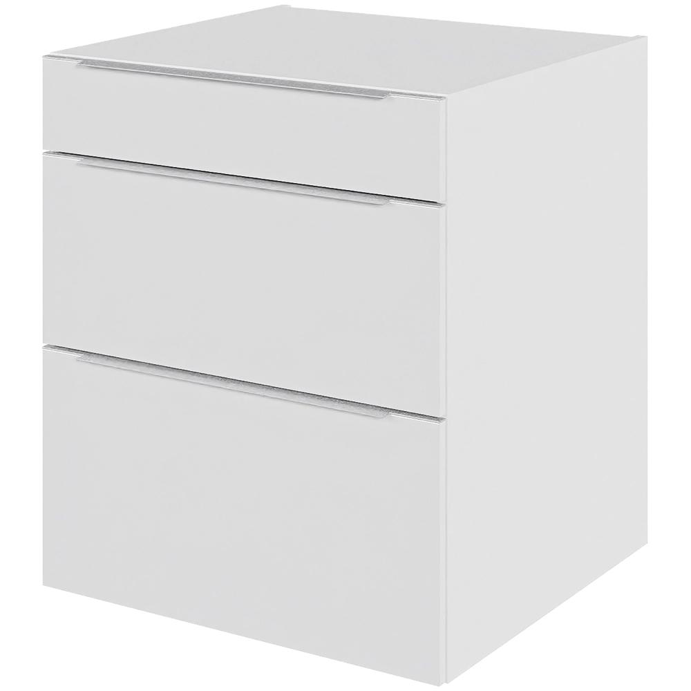 Billede af Multi-Living Køkken skuffeskab i Malet Hvid Front Paris H: 70,4 cm D: 60,0 cm - 3 skuffer fuldtudtræk/softluk - Bredde: 60 cm