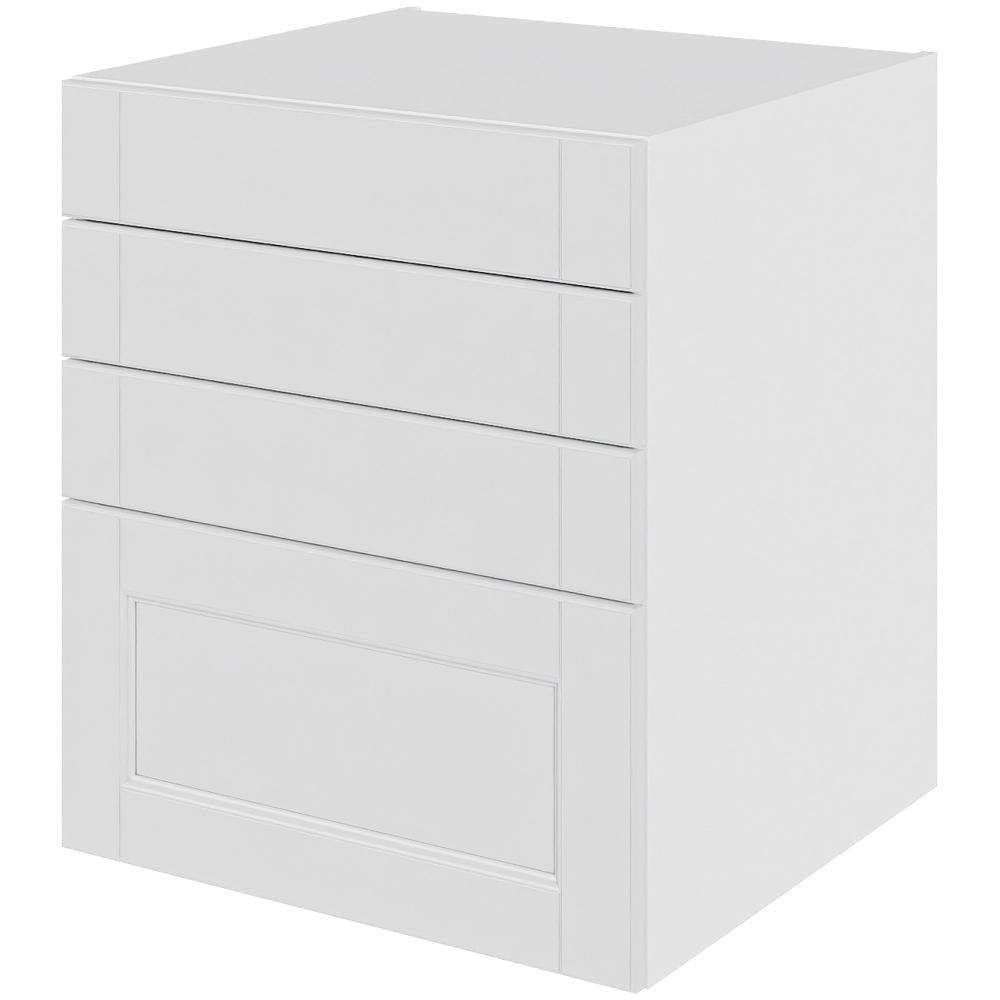 Billede af Multi-Living Køkken skuffeskab i Bergen H: 70,4 cm D: 60,0 cm - 4 skuffer fuldtudtræk/softluk - Bredde: 60 cm