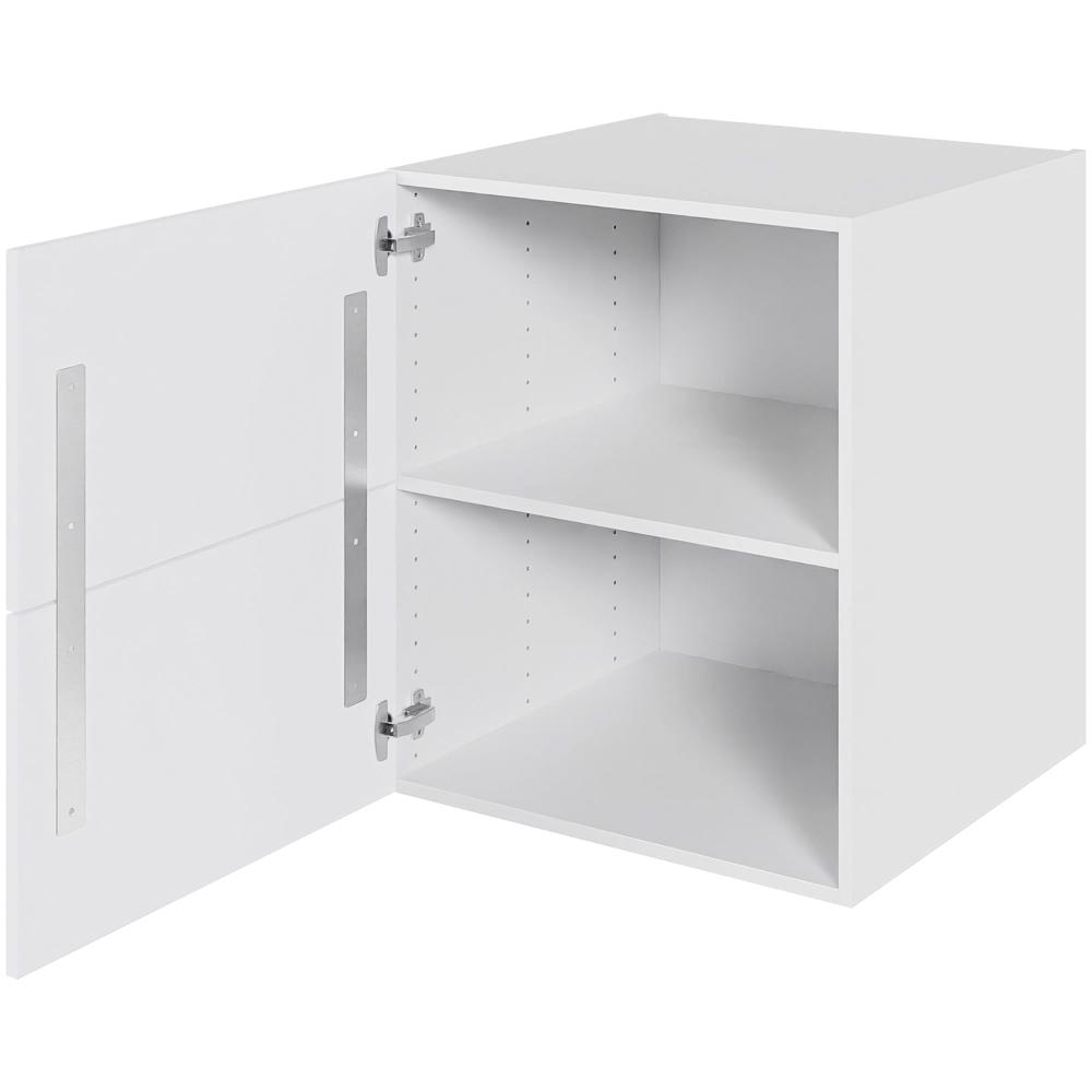 Hyldeskab H: 70,4 cm D: 60,0 cm - Inkluderet løs hylde & skuffe look