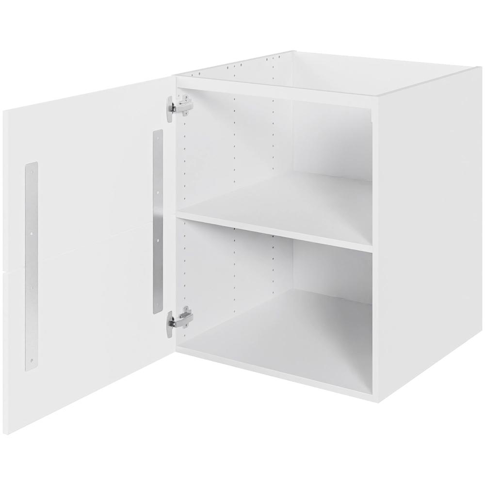 Billede af Multi-Living Køkken vaskeskab i Cibo Bianco H: 70,4 cm D: 60,0 cm - Inkluderet affaldsstativ & skuffe look - Bredde: 60 cm