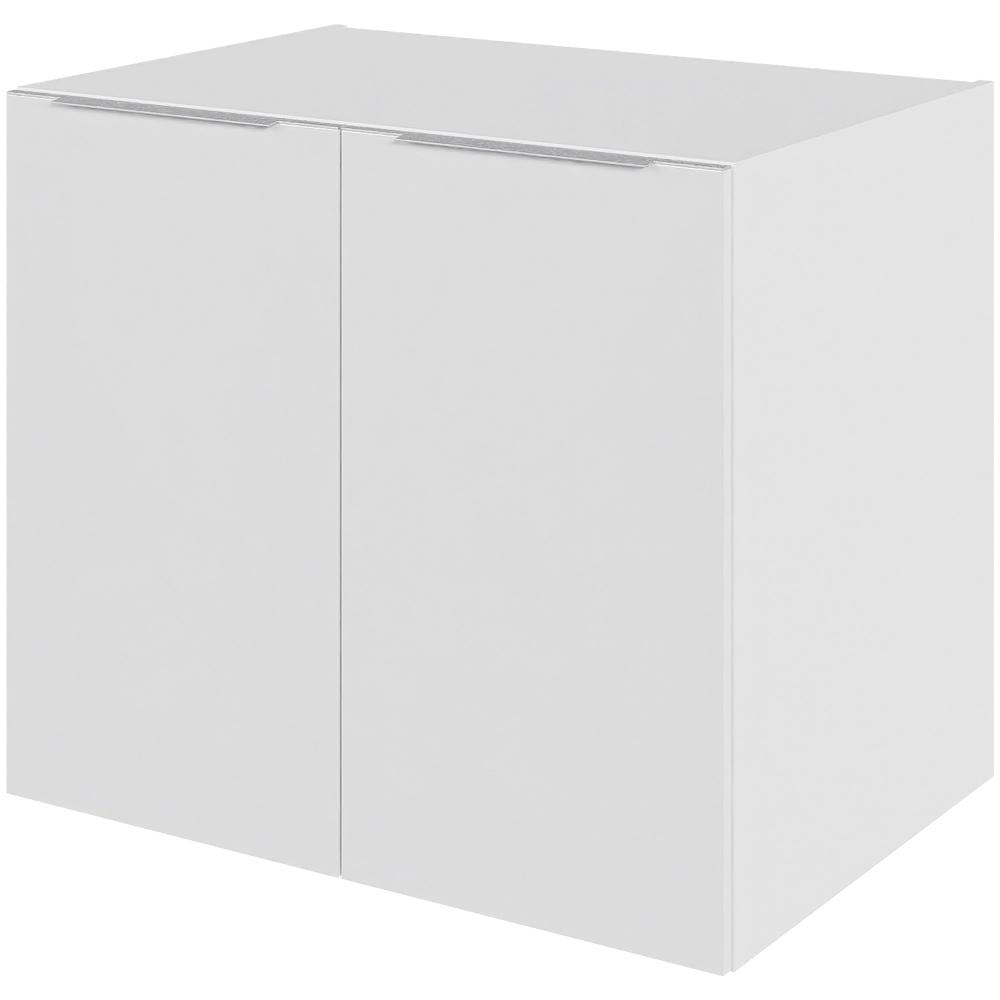 Billede af Multi-Living Køkken hyldeskab i Malet Hvid Front Paris H: 70,4 cm D: 60,0 cm - 2 låger inklusiv 1 hylde - Bredde: 80 cm