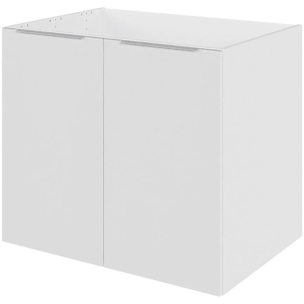 Billede af Multi-Living Køkken vaskeskab i Malet Hvid Front Paris H: 70,4 cm D: 60,0 cm - Inklusiv affaldsstativ - Bredde: 80 cm