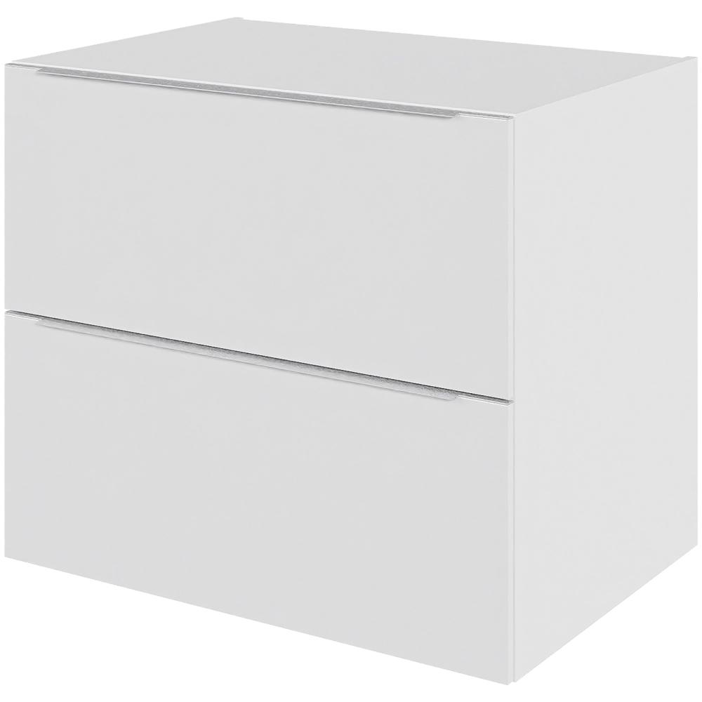 Billede af Multi-Living Køkken skuffeskab i Hvid Front Paris H: 70,4 cm D: 60,0 cm - 2 skuffer fuldudtræk/softluk - Bredde: 80 cm