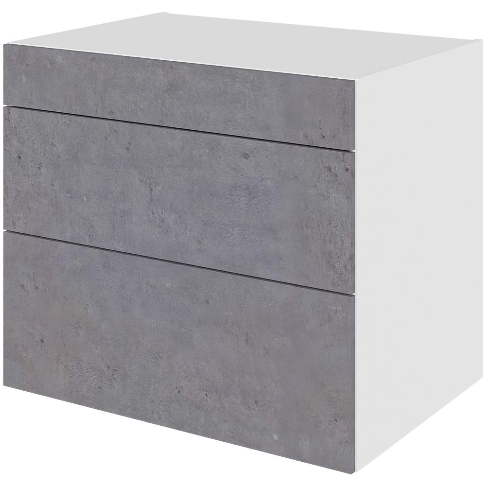 Billede af Multi-Living Køkken skuffeskab i Riga H: 70,4 cm D: 60,0 cm - 3 skuffer fuldtudtræk/softluk - Bredde: 80 cm