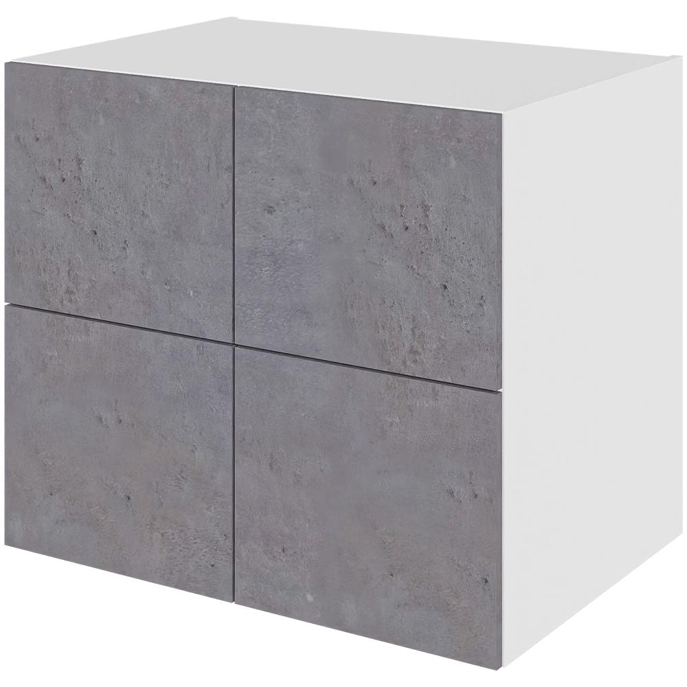 Billede af Multi-Living Køkken hyldeskab i Riga H: 70,4 cm D: 60,0 cm - Inkluderet løs hylde & skuffe look - Bredde: 80 cm