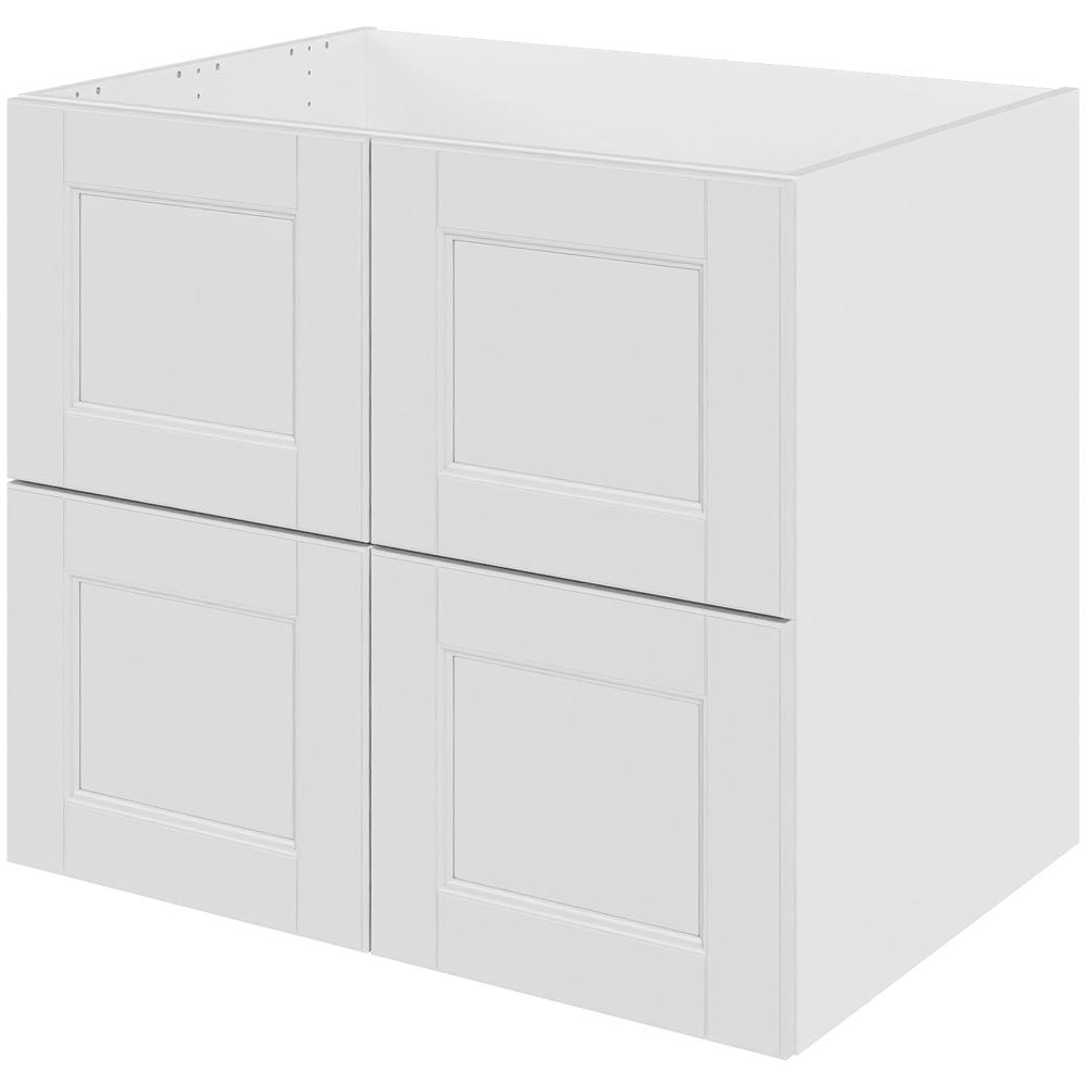 Billede af Multi-Living Køkken vaskeskab i Bergen H: 70,4 cm D: 60,0 cm - Inkluderet affaldsstativ & skuffe look - Bredde: 80 cm